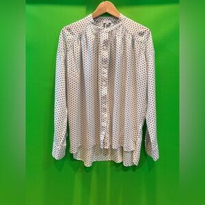 Splendid Black and Cream Geometric Shirt